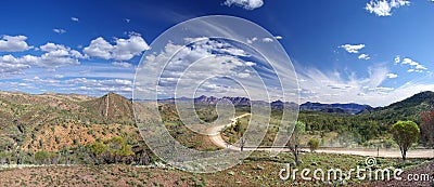 Bunyeroo Valley â€“ Flinders Ranges Stock Photo